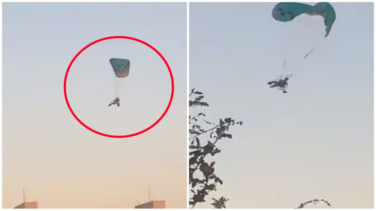 TRAGIS, Pilot Tewas Jatuh dari Langit, Parasutnya Putus Kena Layang-layang, Kondisi Penuh Luka Bakar