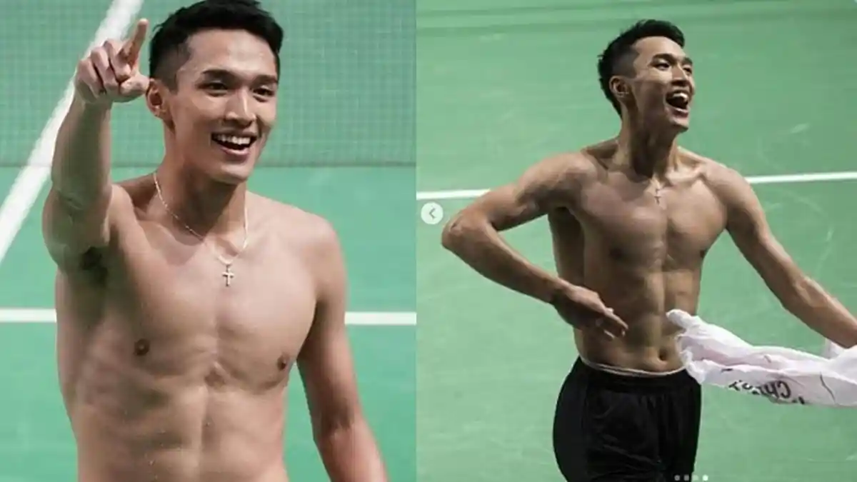 Bulu Tangkis Asian games 2018 - Jonatan Christi Buka-bukaan Soal Telanjang Dada