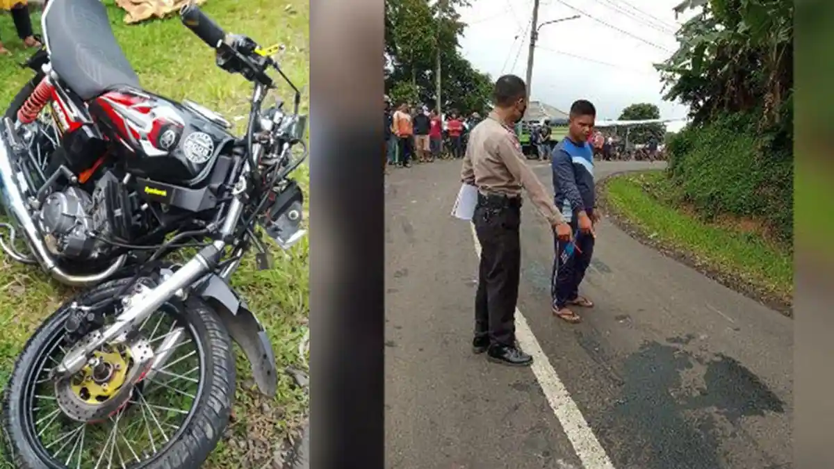 Kecelakaan Maut Adu Banteng, Dua Orang Tewas Setelah Motor RX King Bertabrakan dengan Truk