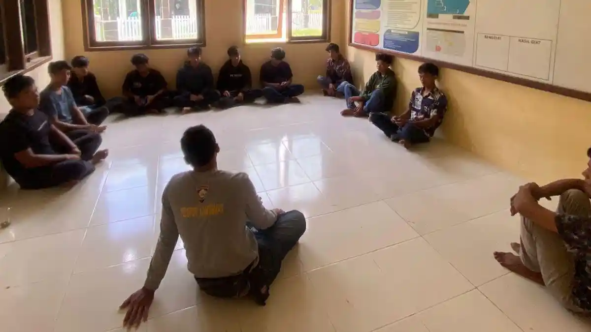 11 Pelaku Pengeroyokan Terhadap 7 Pemuda di Tommo Mamuju Ditangkap Korban Diserang Pakai Kunci Motor