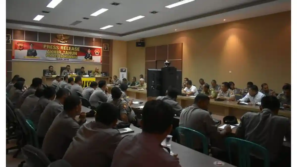 Penanggulan Bencana Alam Jadi Bahasan Serius Polres Indramayu dan Pihak Terkait