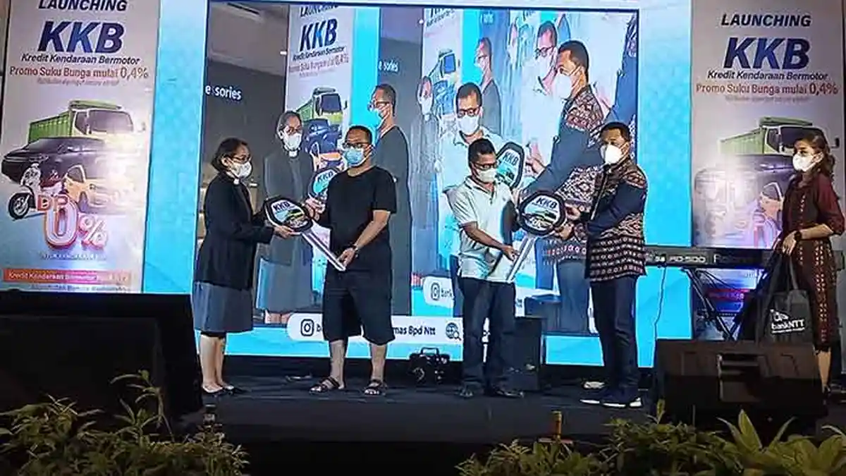 Transaksi Kredit Kendaraan Bermotor di Bank NTT Mencapai Rp 2,1 Miliar