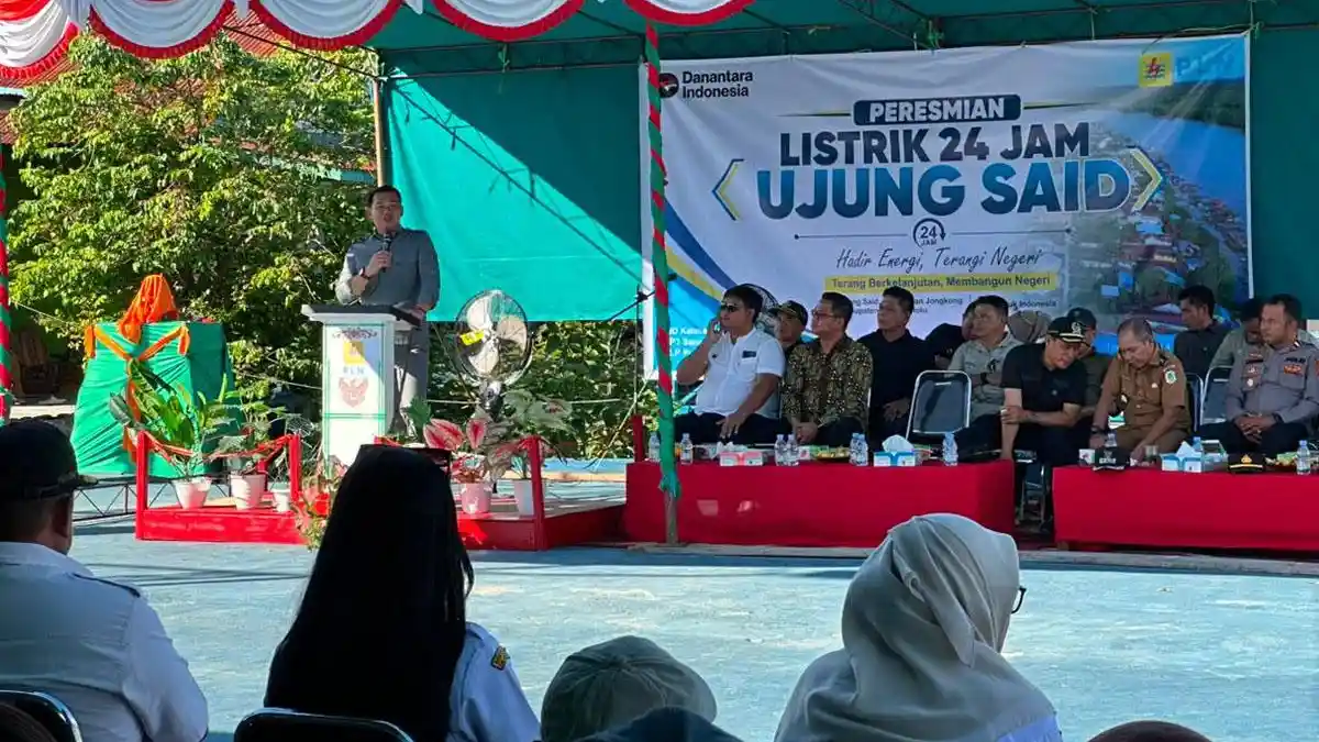 Akhirnya Terang Sepanjang Hari, Empat Desa Pedalaman Kapuas Hulu Nikmati Listrik 24 Jam - Tribunpontianak.co.id