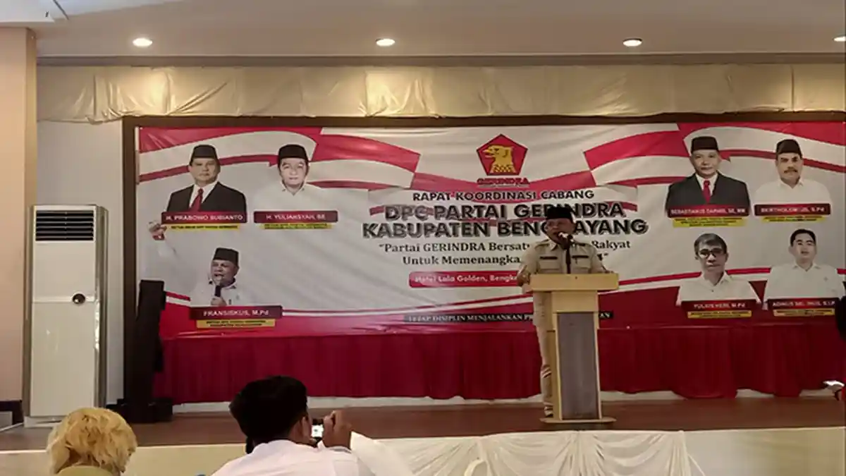 DPC Partai Gerindra Bengkayang Siap Tatap Jelang Pemilu 2024 Mendatang