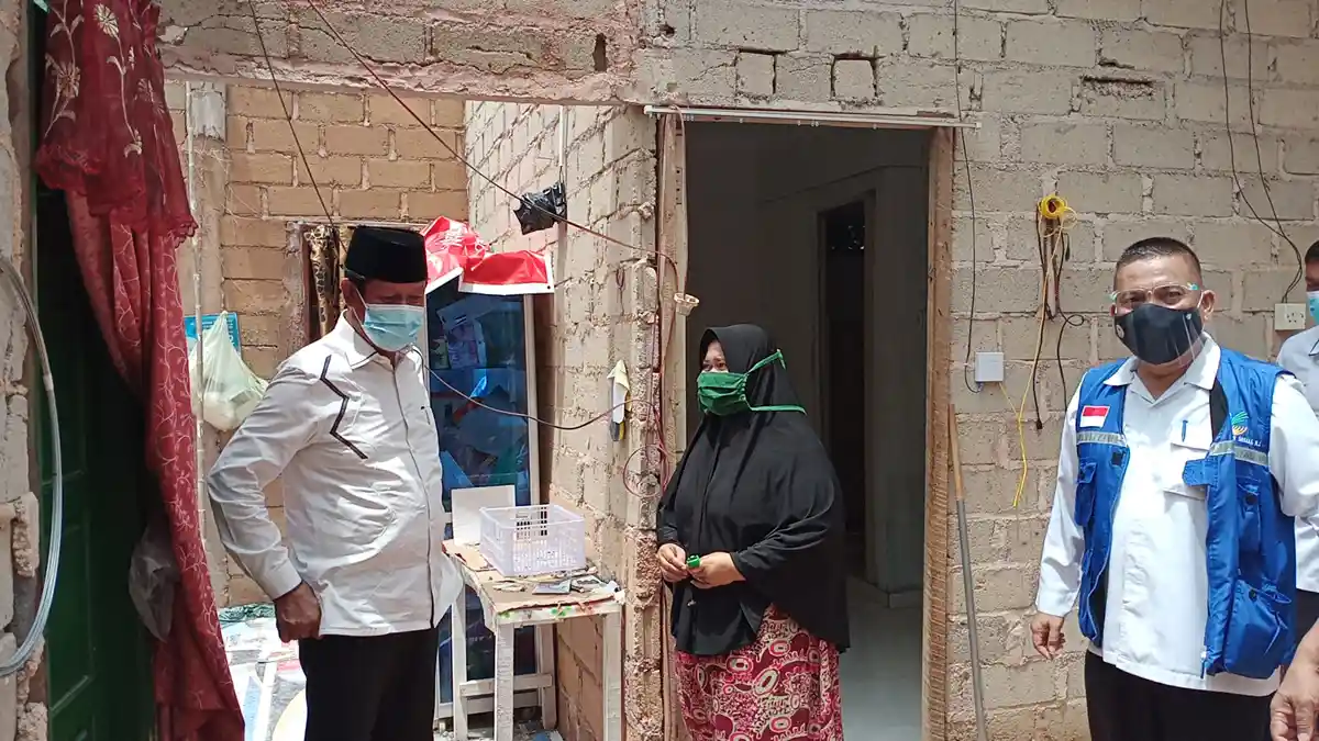 Korban Angin Puting Beliung di Bengkong Dewi Kartika Bersyukur, Terima Bantuan dari Gubernur Kepri