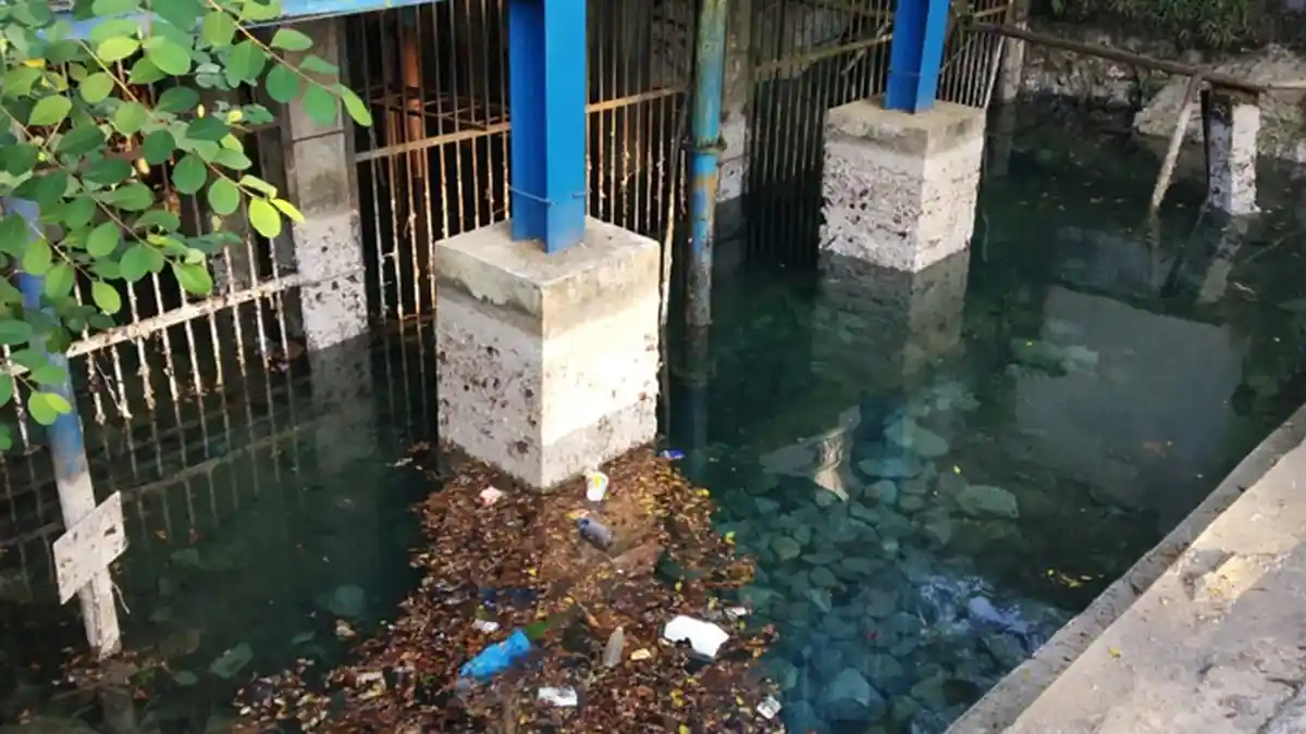 Kawasan Banda Aceh Hujan Lebat, Kolam Mata Ie Kembali Dipenuhi Air