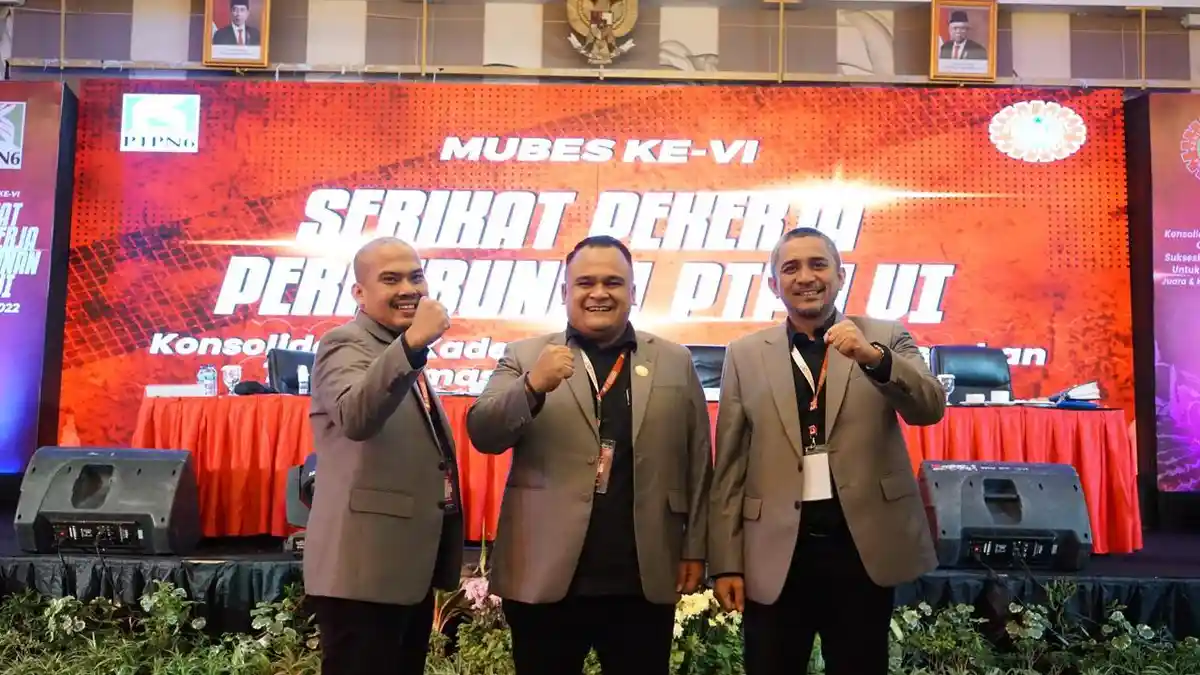 Arief Kurniawan Putra Kembali Pimpin SPBUN PTPN VI 2022-2027