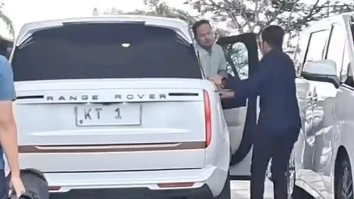 Video Gubernur Kaltim Rudy Masud Pakai Range Rover KT 1, Milik Pribadi ...