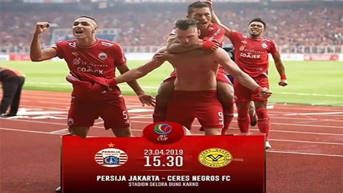 Sedang Berlangsung Piala AFC Persija Vs Ceres, Link Live Streaming Laga Hidup Mati Macan Kemayoran