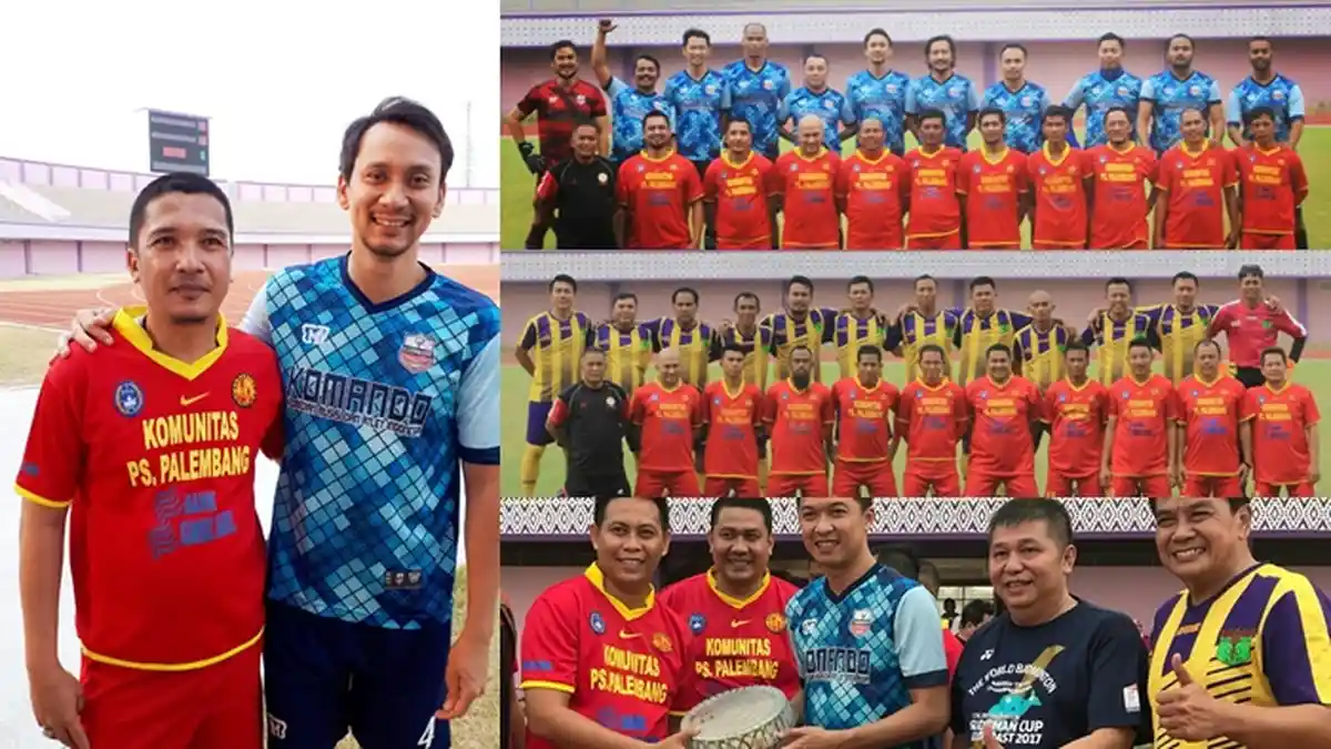 Gol Vincent tak Mampu Selamatkan Tim Artis dari Kekalahan atas Komunitas PS Palembang