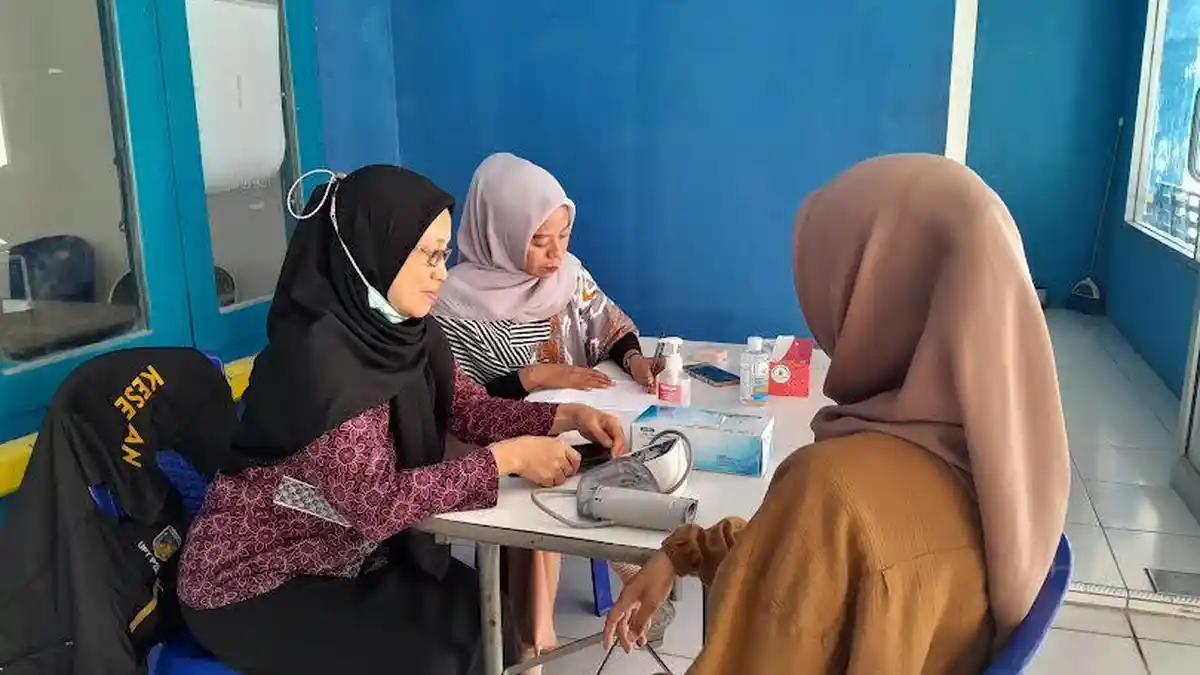 Dinas Kesehatan Sulawesi Tengah Buka Layanan Gratis di Terminal Tipo Palu