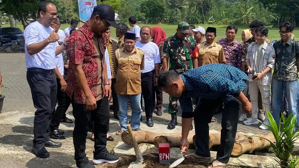 Warga Tawangsari Wonosobo Antusias Ikuti Gema Patas, 507 Patok Tanah Terpasang Tanpa Kendala