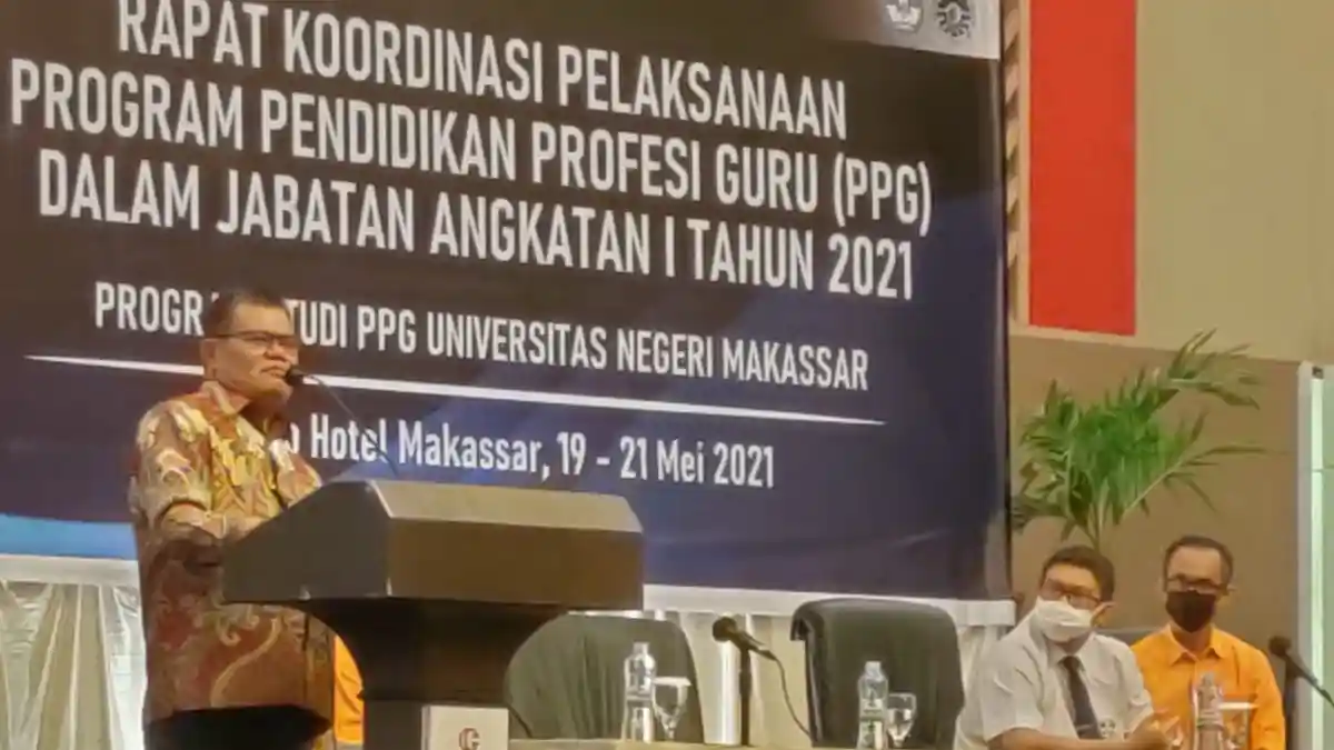 Buka Rakor PPG, Rektor UNM: Jalankan Tugas dengan Baik