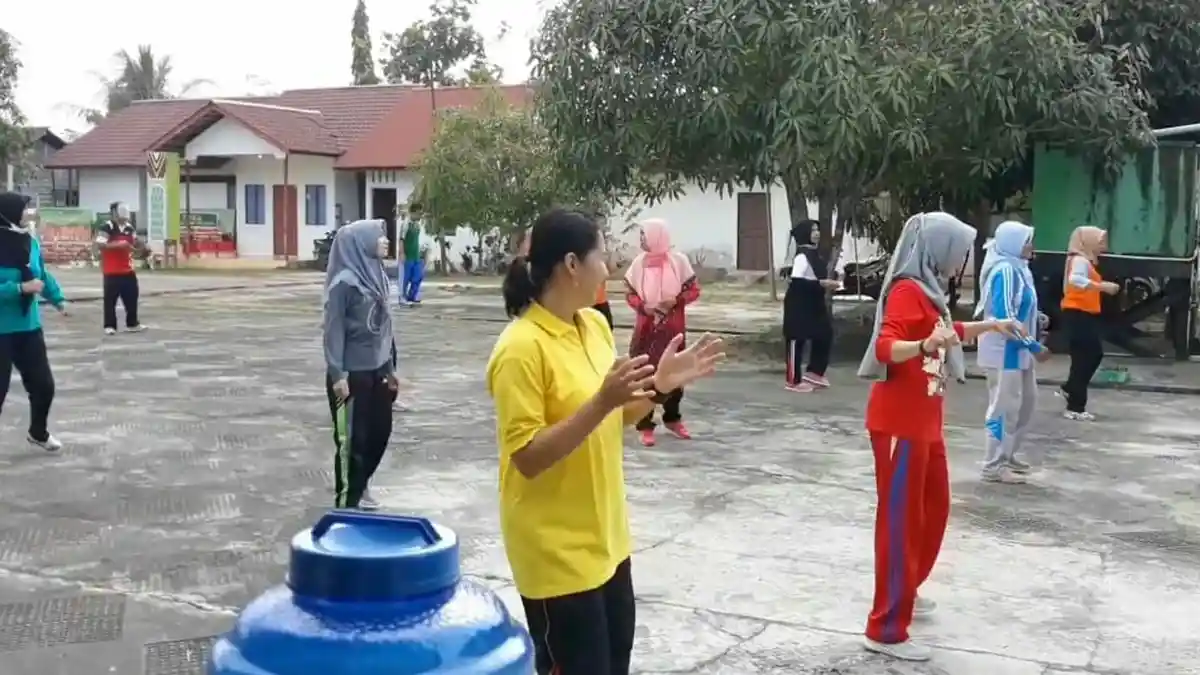 Kemenag Mempawah Kompak Gaungkan Gerakan Masyarakat Hidup Sehat