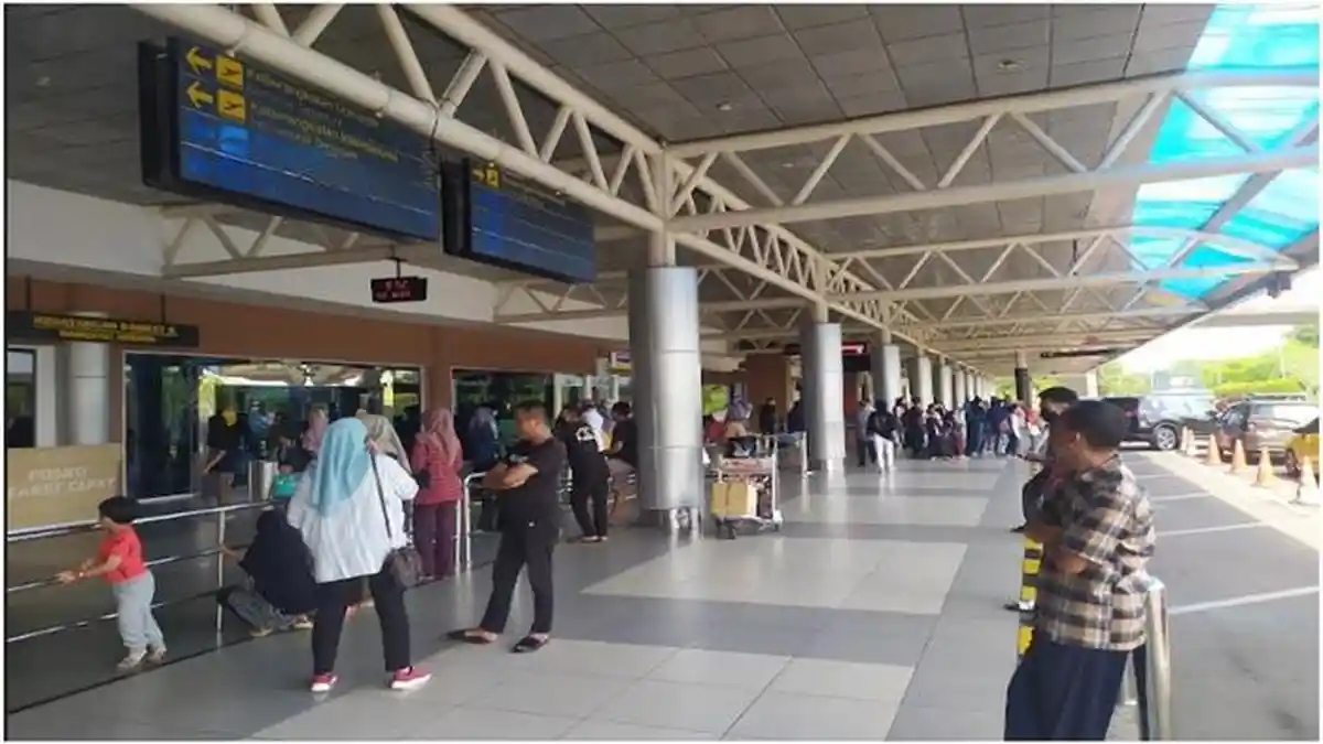 H-5 Idul Fitri, 5105 Pemudik Tiba di Bandara SMB II Palembang, Puncak Arus Mudik 19 April