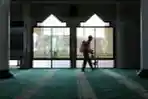 Penyemprotan Disinfektan Di Masjid Agung Alfurqon Bandar Lampung