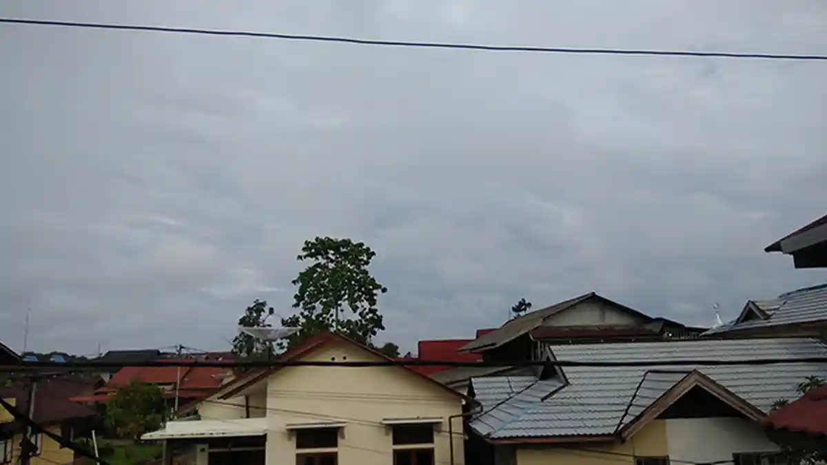 Siang Ini, BMKG Prediksi Pontianak Diguyur Hujan Disertai Petir