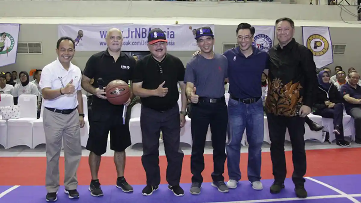 Ribuan Guru Olahraga Basket Se Sumsel Ikuti Pelatihan dari JrNBA