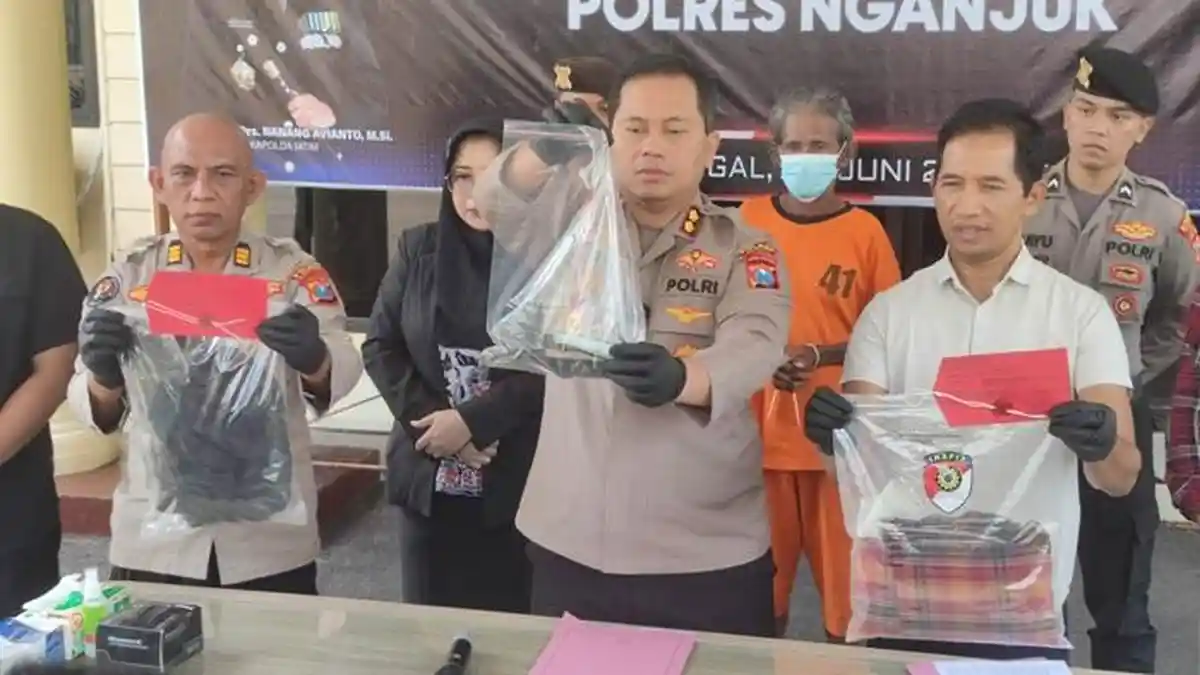 Dendam, Lansia Nekat Bunuh Teman Tinggalnya di Bawah Jembatan Nganjuk