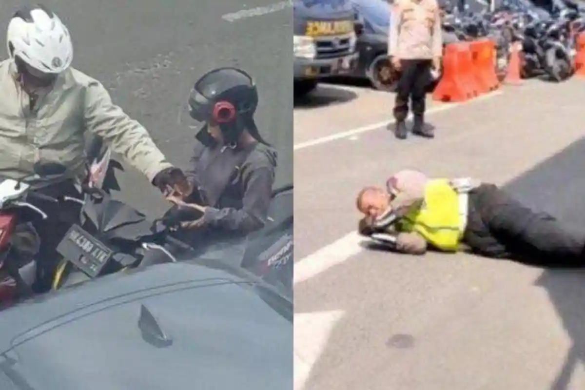 Pengakuan Aiptu Rudi Hartono, Polisi Tilang Pemotor yang Buru-buru, Uang Rp 100 Dipakai Beli Sarapan