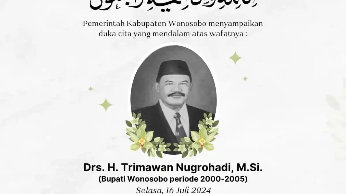 BREAKING NEWS: Mantan Bupati Wonosobo Trimawan Nugrohadi Meninggal Dunia