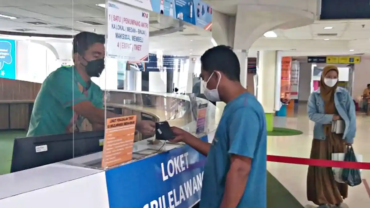 Kembali Bergerak, PT KAI Divre I Sumut Angkut 45 Ribu Penumpang per Bulan Selama PPKM di Medan