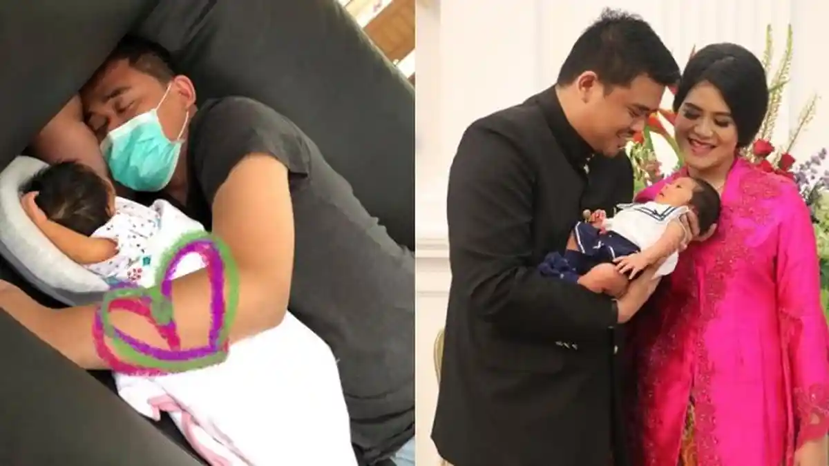 Cium Sedah Mirah Nasution yang Tengah Tertidur Lelap, Seperti Ini Momen Haru Bobby Nasution