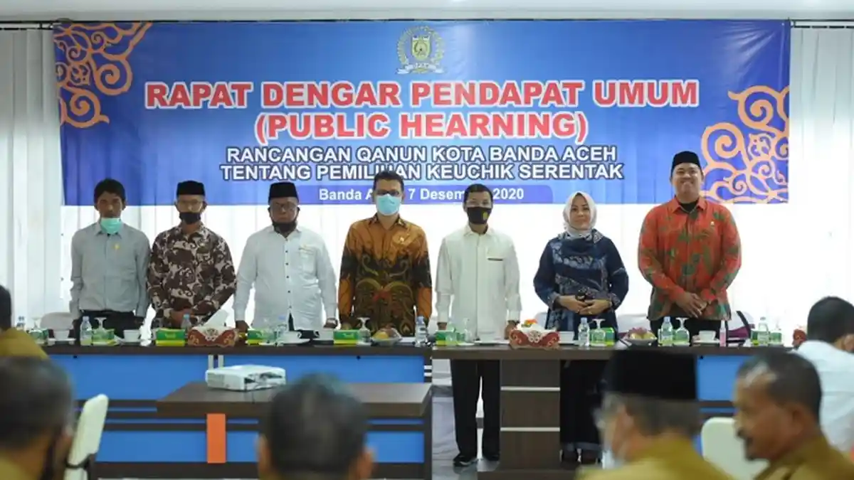 Komisi I Gelar RDPU Raqan Pemilihan Keuchik Serentak di Banda Aceh