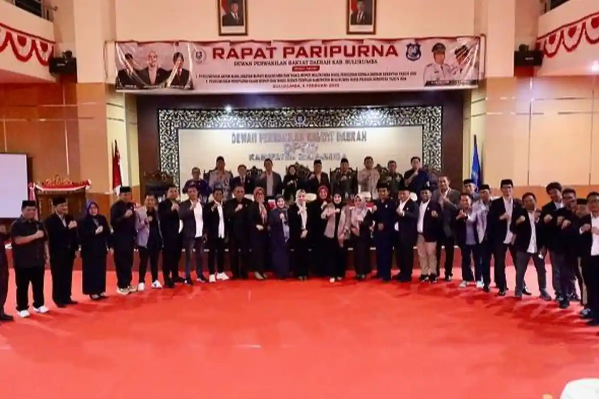 Muchtar Ali Yusuf Absen Saat Dirinya Ditetapkan sebagai Bupati Bulukumba Terpilih