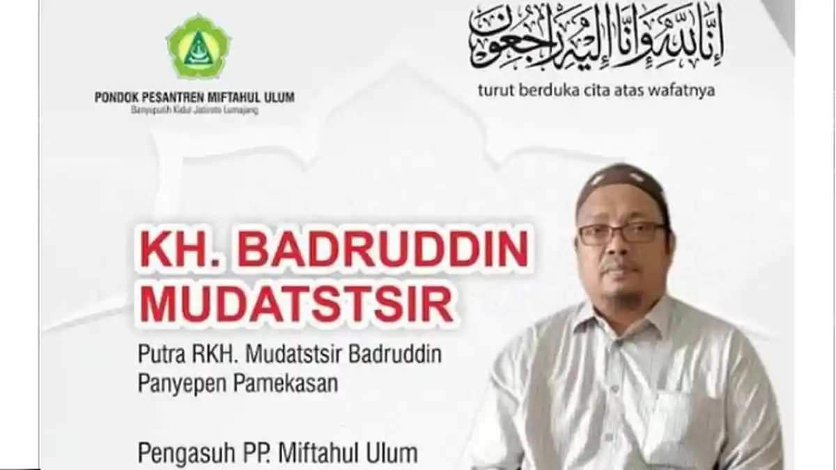 RKH Badruddin Mudatsir Pengasuh Ponpes Miftahul Ulum Sampang Wafat, Keponakan Mahfud MD: Sosok Tulus