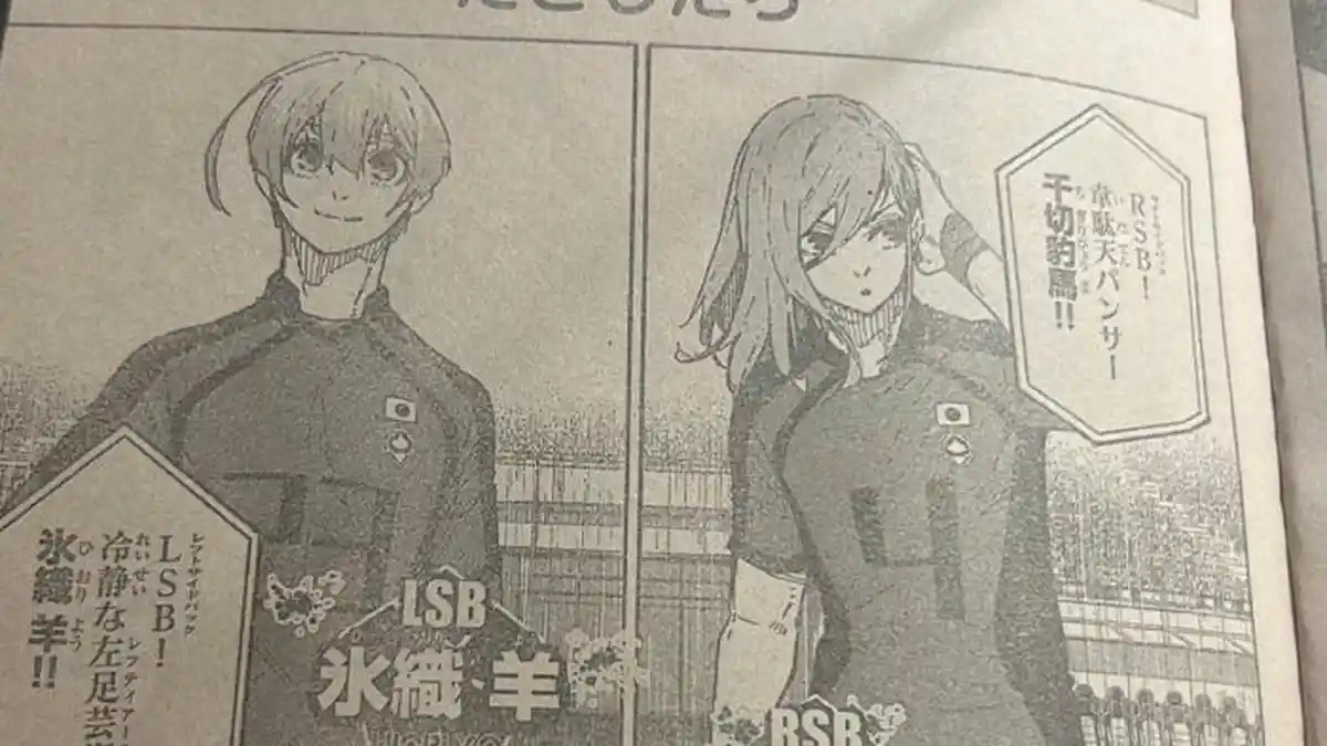 Raw Manga Blue Lock Chapter 312 Sub Indo: Susunan Tim Inti Jepang Diumumkan