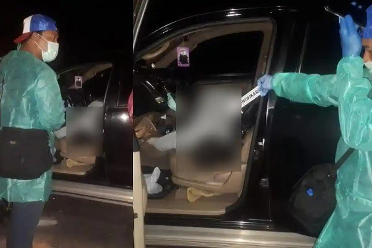 Warga Malaysia Meninggal Dalam Mobil di Tol Manyar Gresik, Mulut Keluar Cairan