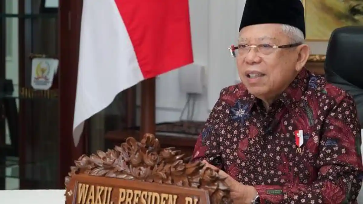 Wapres Ma'ruf Amin: Vaksinasi Sejalan Dengan Ajaran Islam