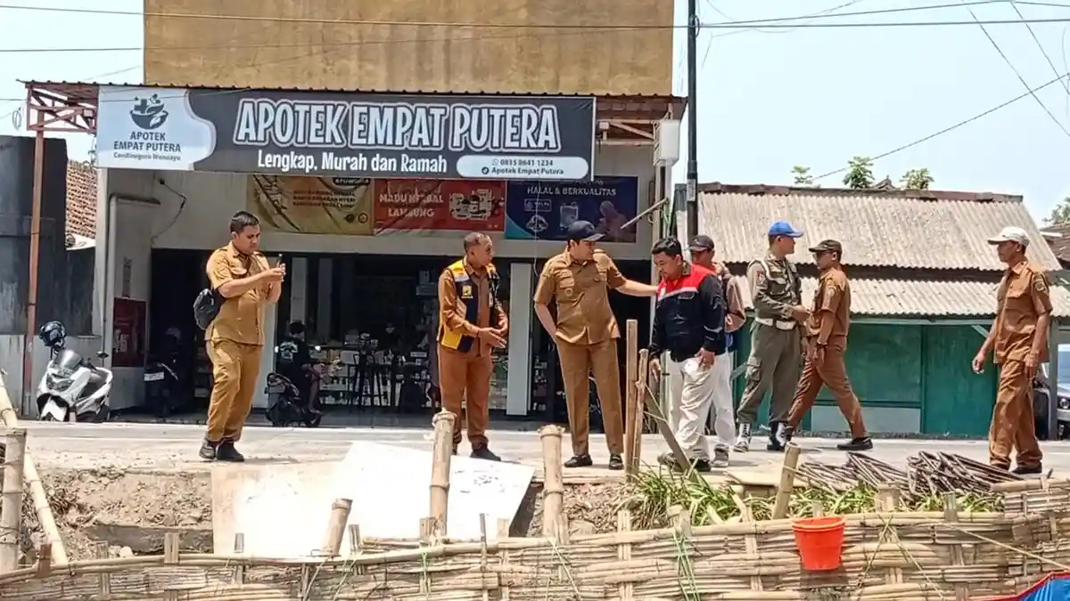Pembangunan Jembatan Candinegoro Sidoarjo Dikebut 24 Jam, Kejar Deviasi 9 Persen