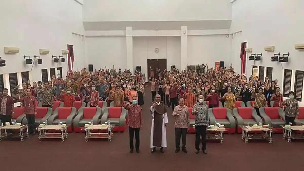 ASN Pemkab Landak Ikuti Ibadah Penyegaran Rohani