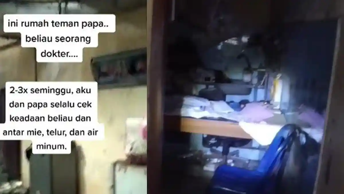 SOSOK Dokter Wayan, Viral Karena Tinggal di Rumah Penuh Sampah dan Kumuh, Tapi Jago Racik Obat