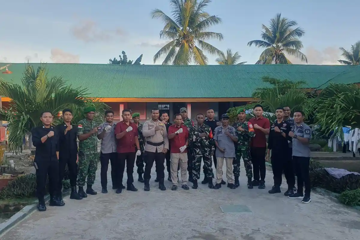 Pastikan Lapas Aman dan Kondusif, Lapas Lembata Gelar Razia Gabungan Bersama TNI dan POLRI