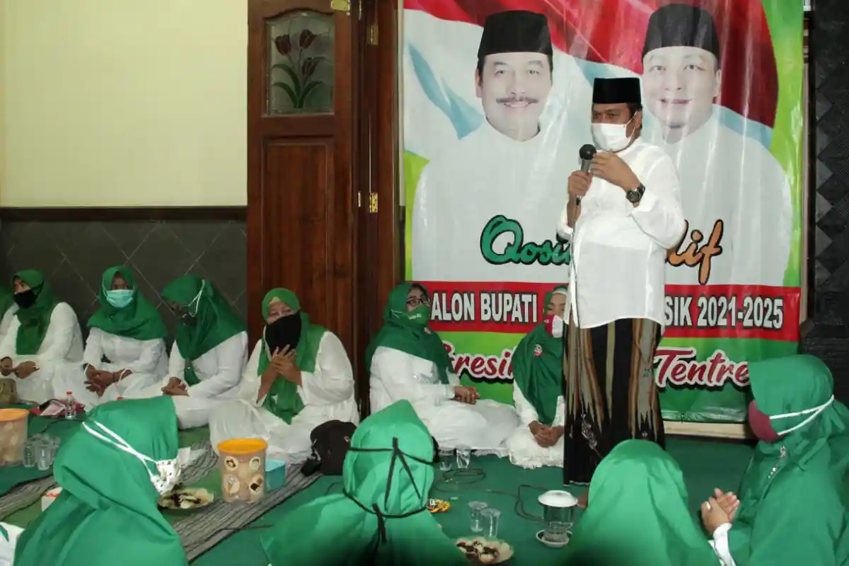 Sebaris Pesan Pak Qosim ke Masyarakat Gresik di Bulan Maulid, Minta Perbanyak Selawat