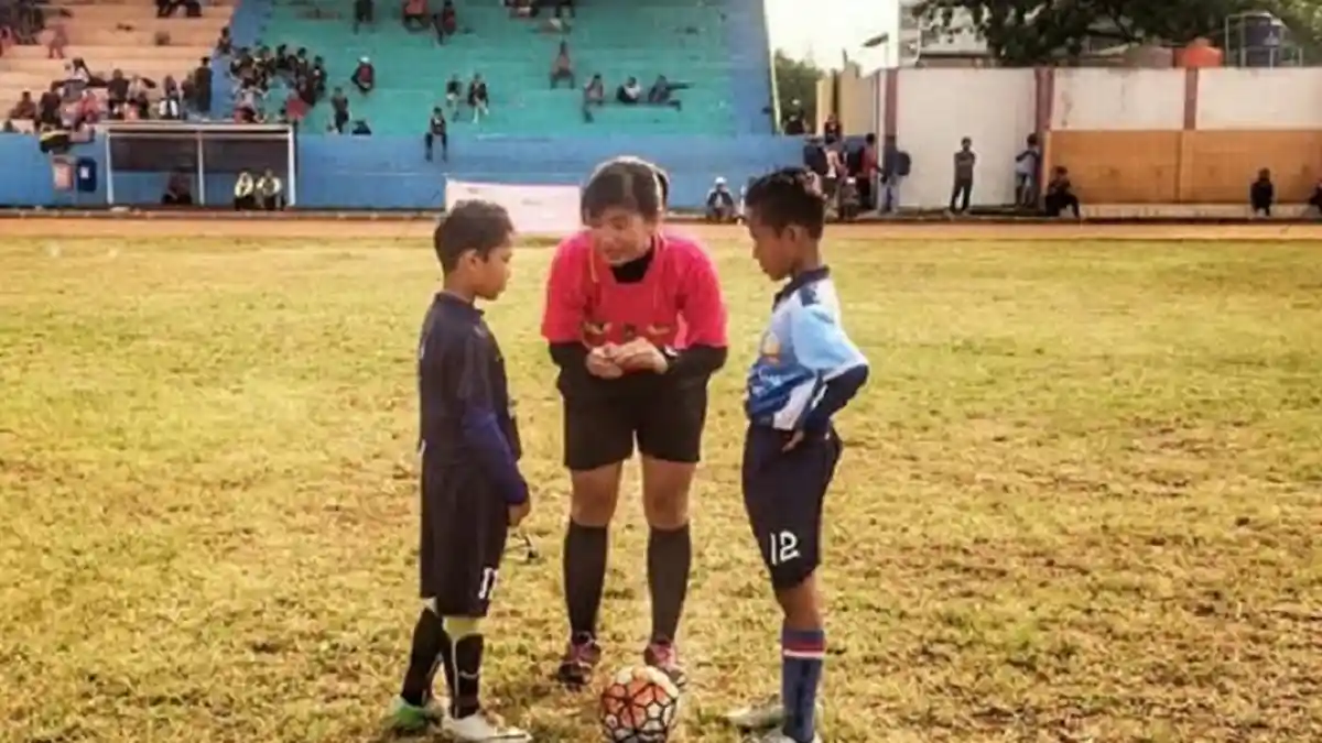 Alenne Thresia Laloan, Wasit Wanita Yang Pernah Nangis Di Tengah Pertandingan