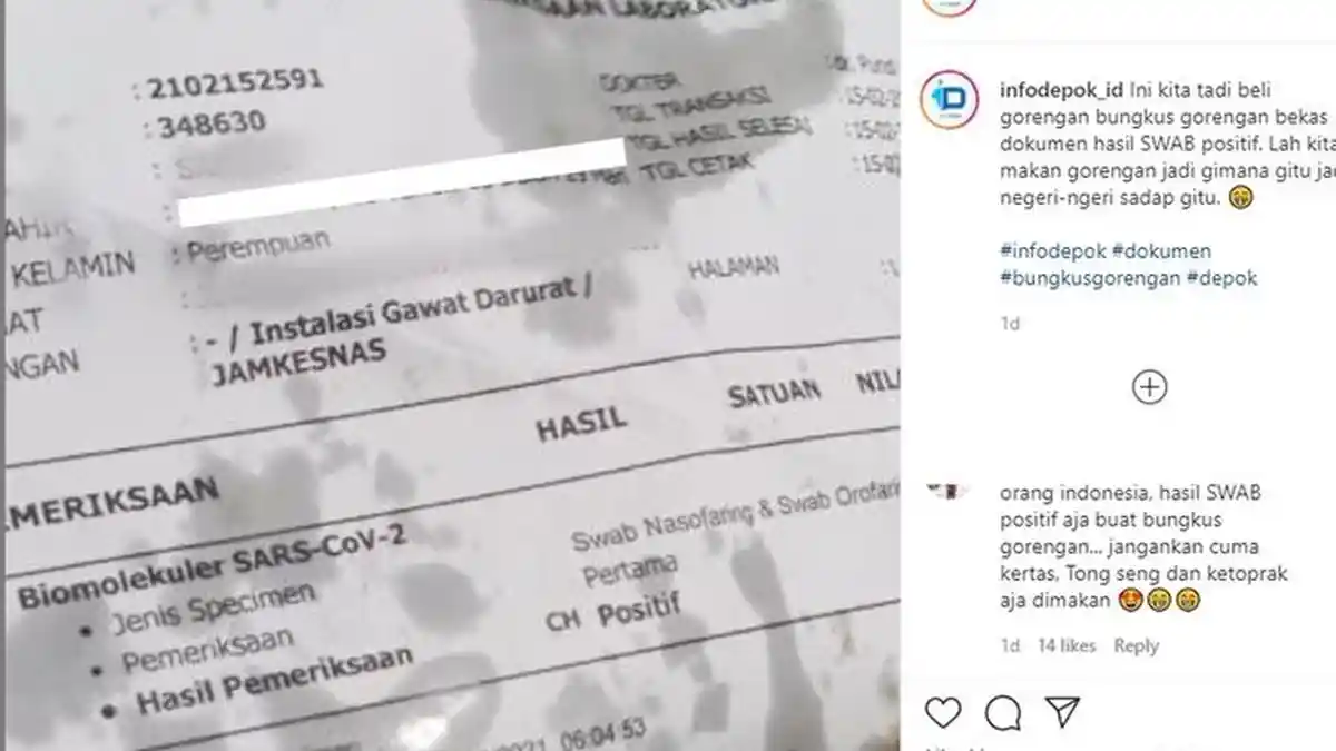 BERITA LENGKAP : PCR di Jawa-Bali Ditetapkan Rp 275 Ribu