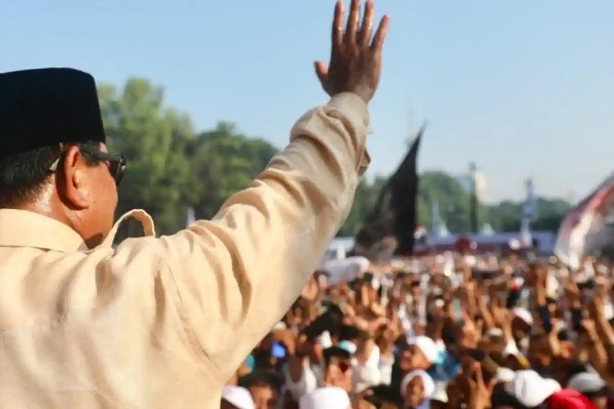 Cuitan Wartawan Media Asing yang Diajak Bicara di Kampanye Akbar: Prabowo Menatap Lurus ke Arah Kami