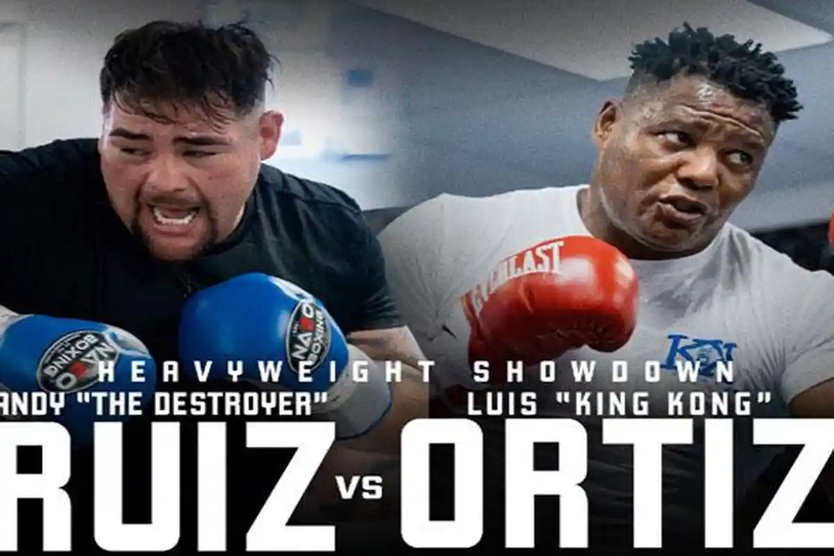 King Kong Mengamuk Jelang Tinju Dunia Kelas Berat Menghadapi Petinju Gemuk Andy Ruiz