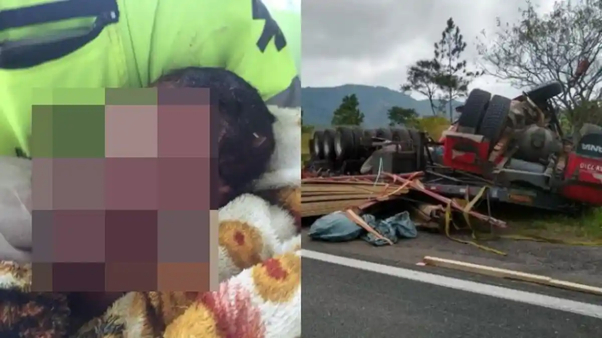 Kisah Bayi Selamat dari Rahim Ibunya Tewas Kecelakaan di Jalan, Sempat Tergeletak di Rumput