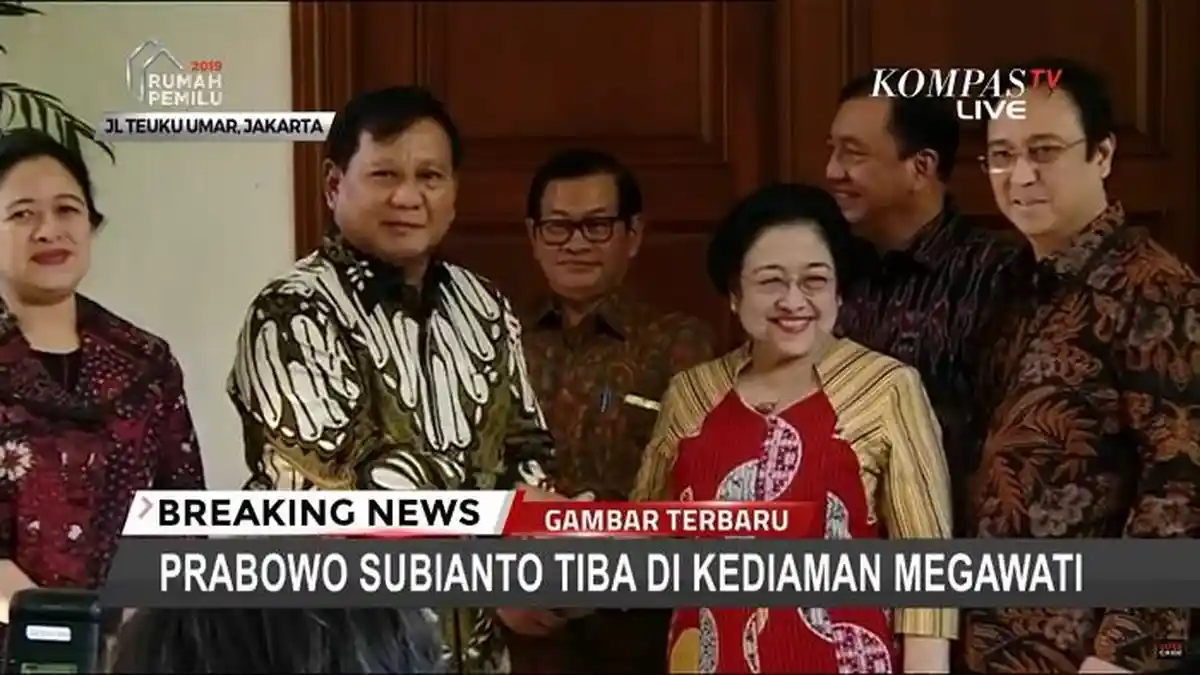 Beredar di Pertemuan Jokowi-Prabowo, Budi Gunawan Kembali Muncul di Pertemuan Megawati-Prabowo