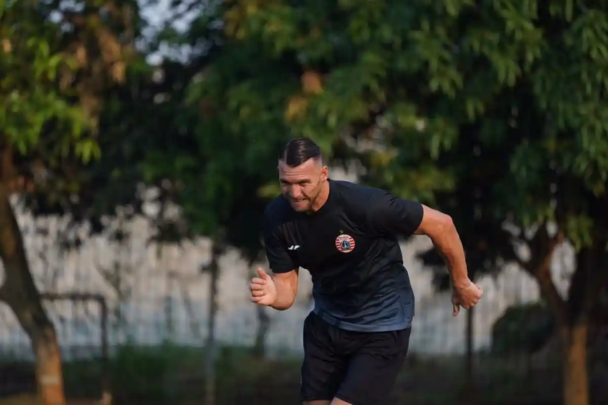 Latihan Belum Maksimal, Marko Simic Perlu Waktu Kembalikan Kondisi di Persija