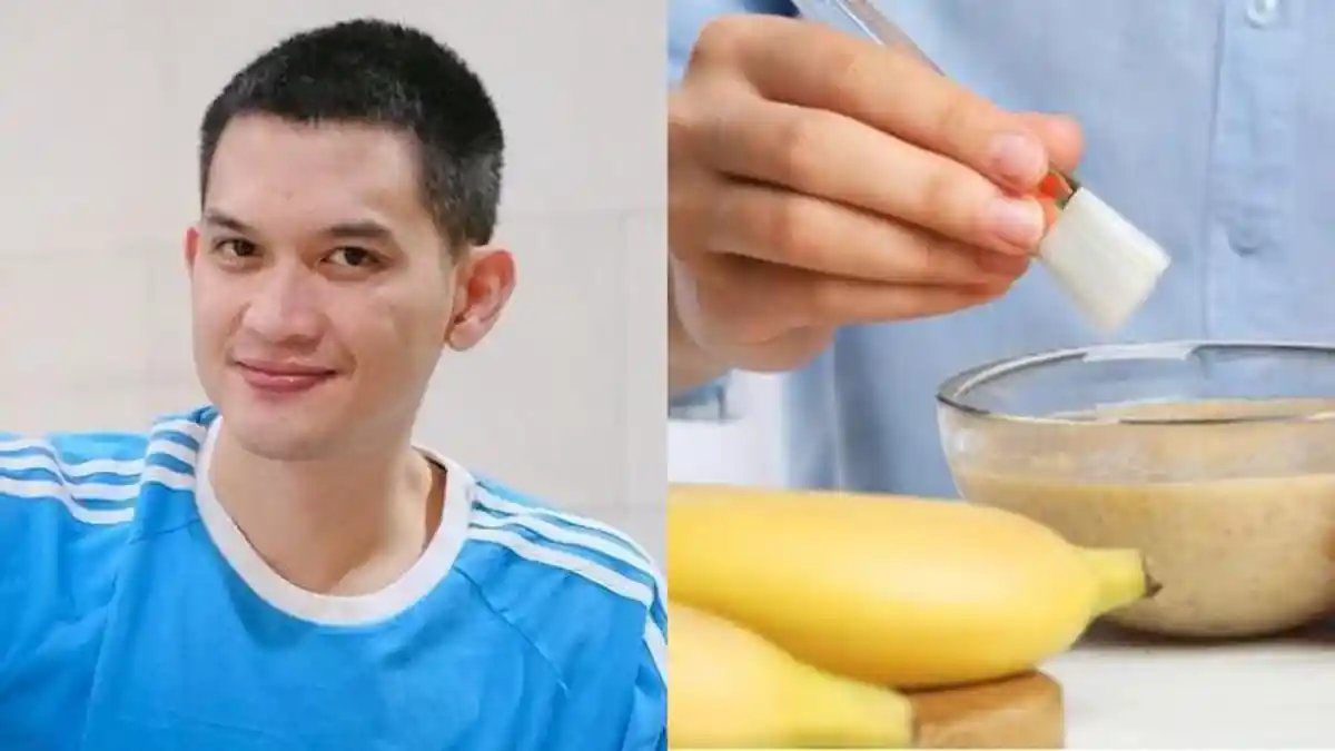 Cara Ganteng, Pakai Scrub Pisang & Oatmeal, Seketika Kulit Wajah Bersih & Sehat bak Rezky Aditya