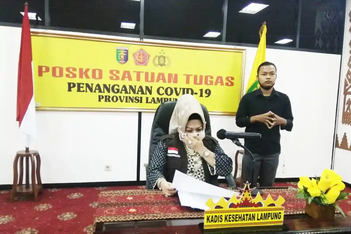 Kasus Positif Corona Melonjak Lagi hingga 49, Bandar Lampung Sumbang 21 Pasien Covid-19