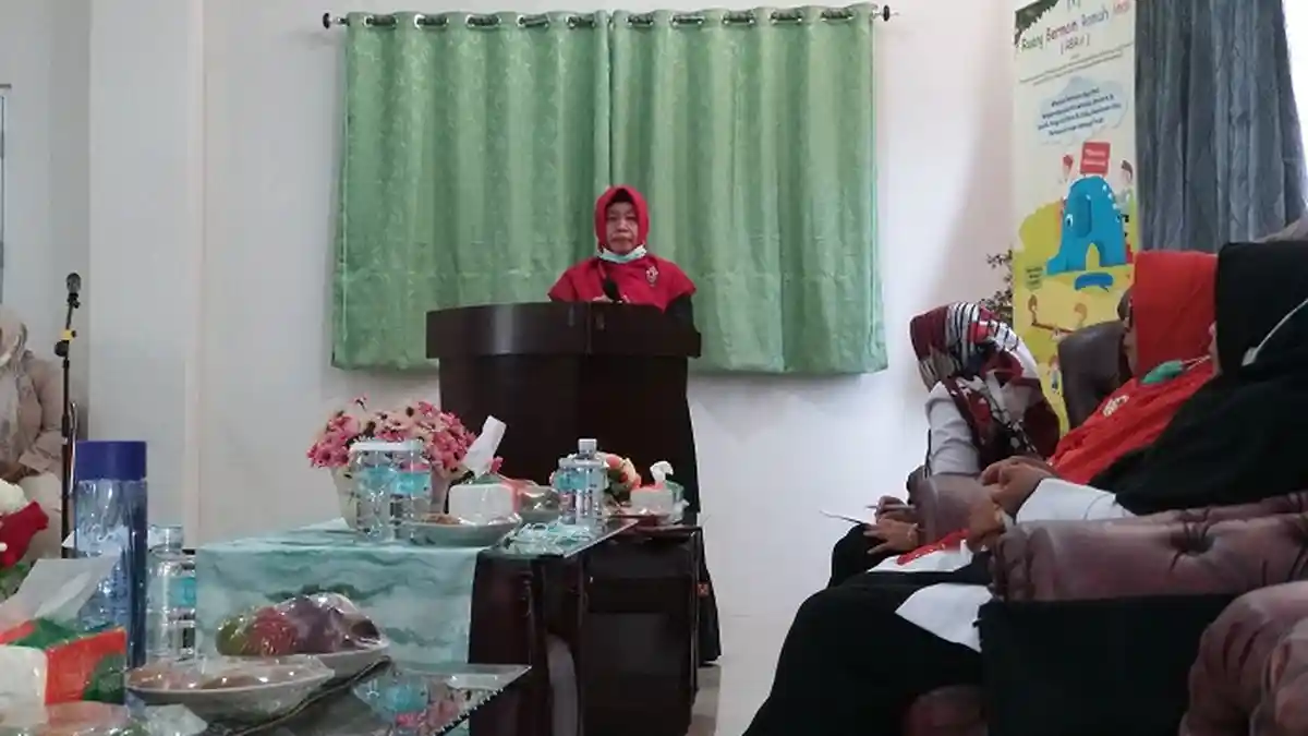 Ketua TP PKK Aceh Barat Daya Launching Puspaga Husnul Khatimah