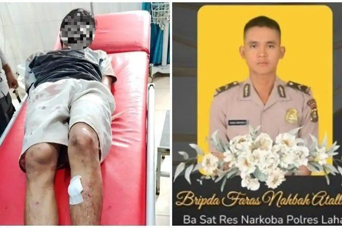 Kronologi Bripda Faras dari Polres Lahat Tewas Ditebas Parang Bandar Narkoba, Ini Tampang Pembunuh