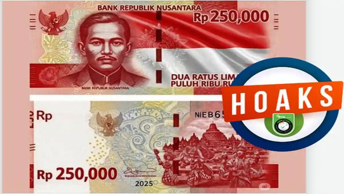 Beredar Uang Rp 250.000 Edisi Kemerdekaan 17 Agustus HUT ke-80 RI ...